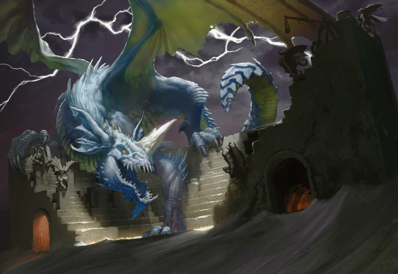 Древний синий дракон (Ancient Blue Dragon)