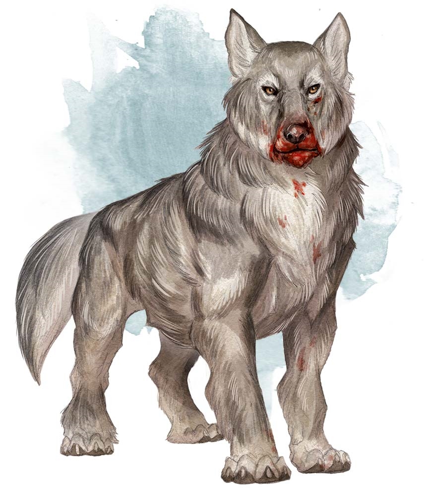 Лютоволк (Dire Wolf)